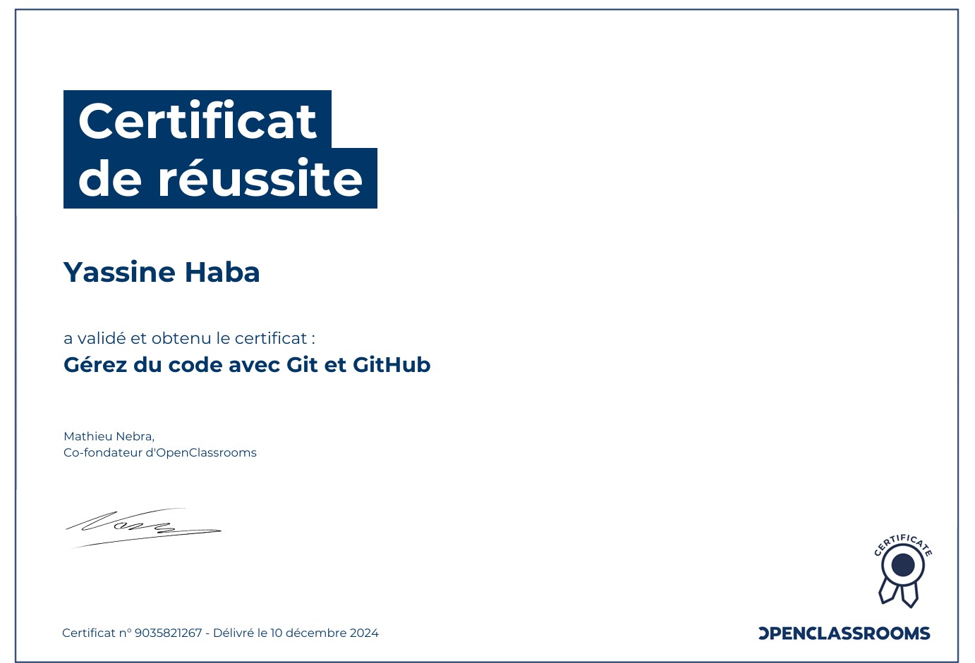 Certification PHP