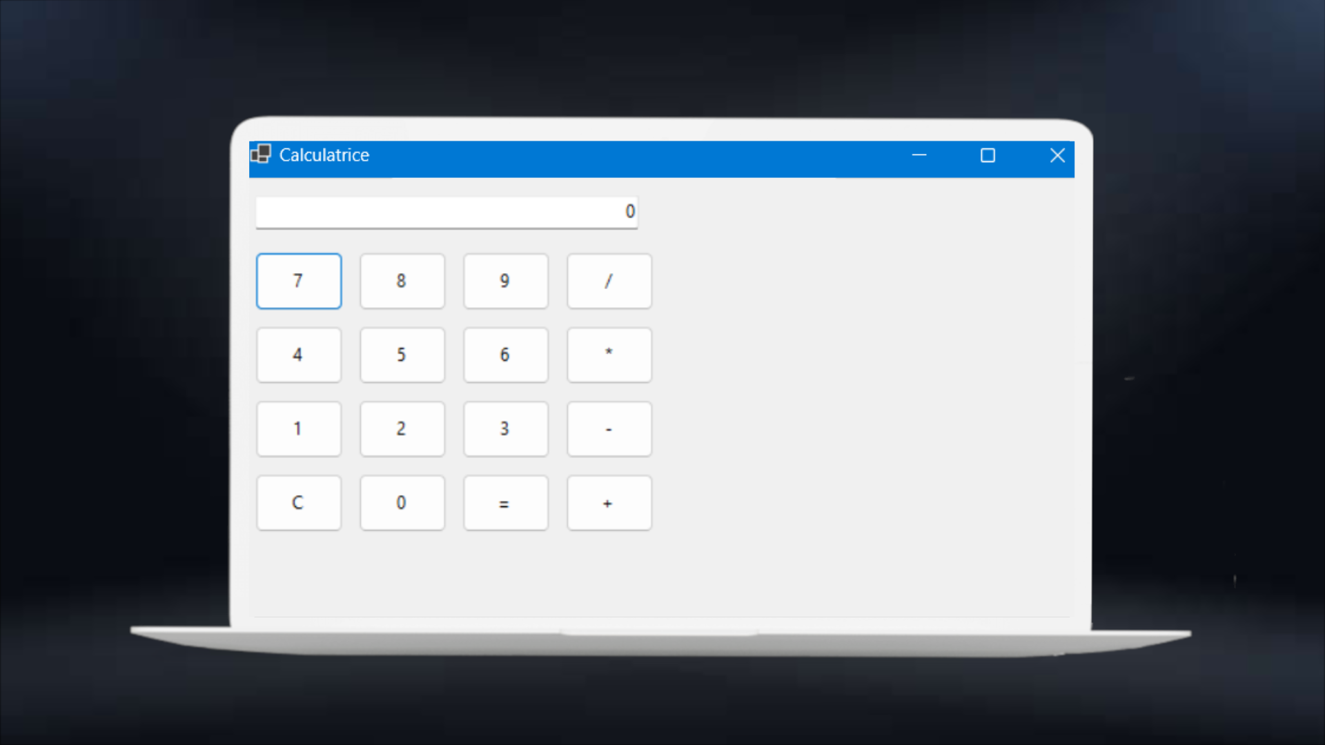Calculatrice Winform
