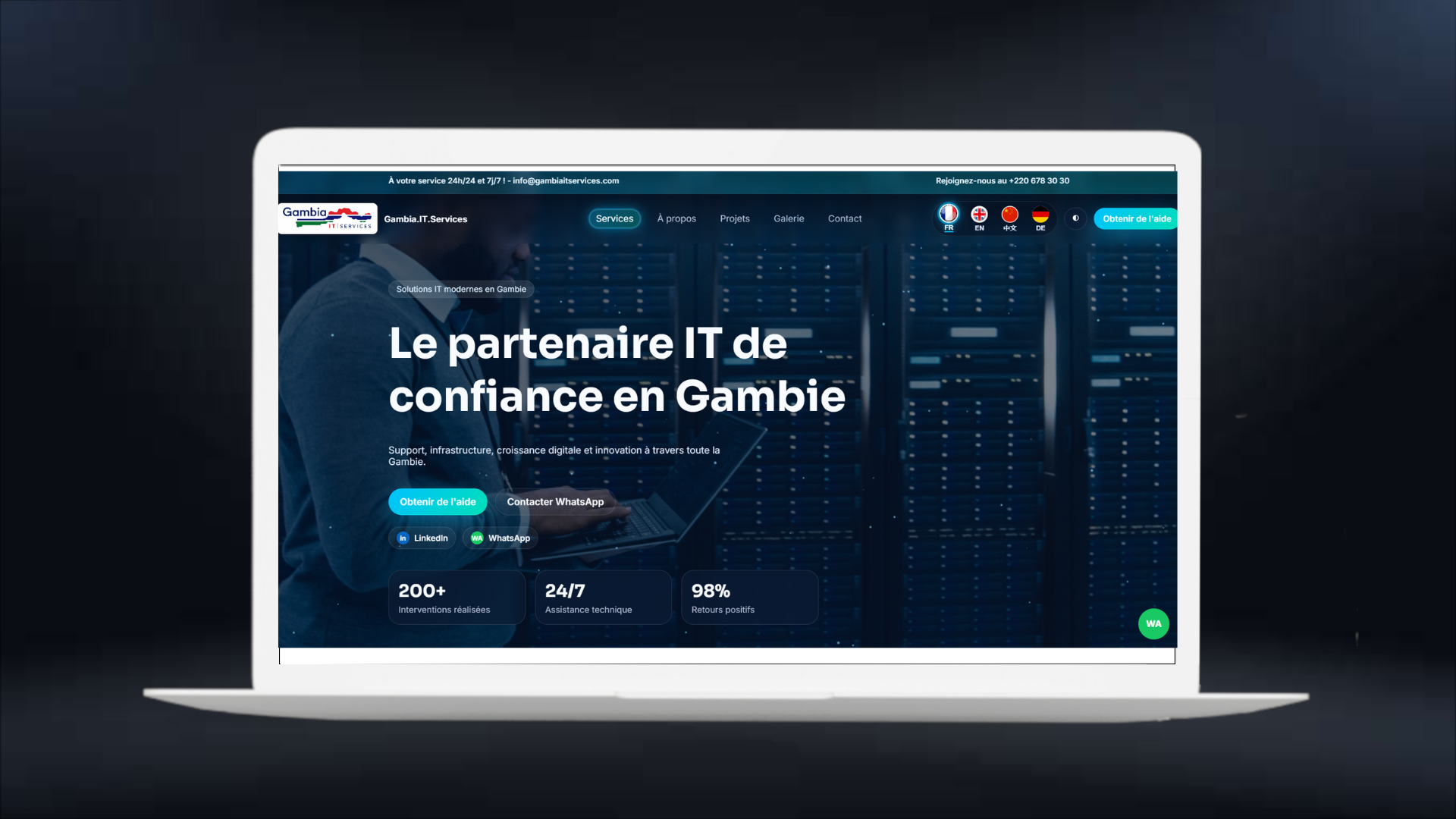 Accueil Gambia IT Services